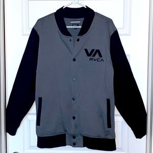 RVCA Sweater Jacket Sz XL